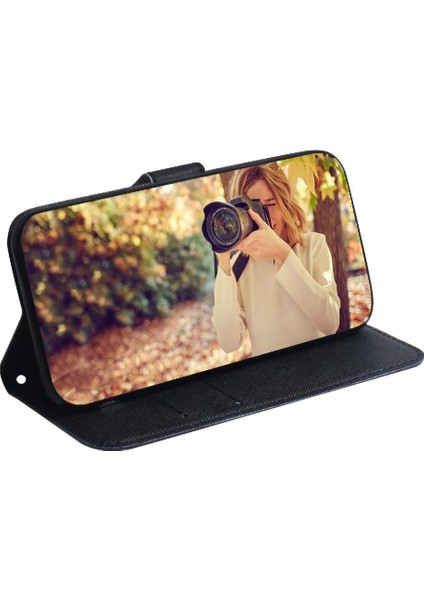 Oppo RENO11 F Pu Deri Cüzdan Kart Yuvaları Için Flip Case Boyalı (Yurt Dışından)