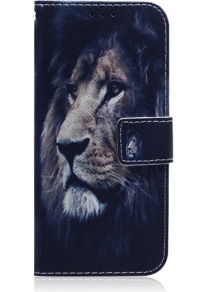 Tecno Spark Için Flip Case 20 Pro Artı 4g Pu Deri Boyalı Cüzdan Kartı (Yurt Dışından)