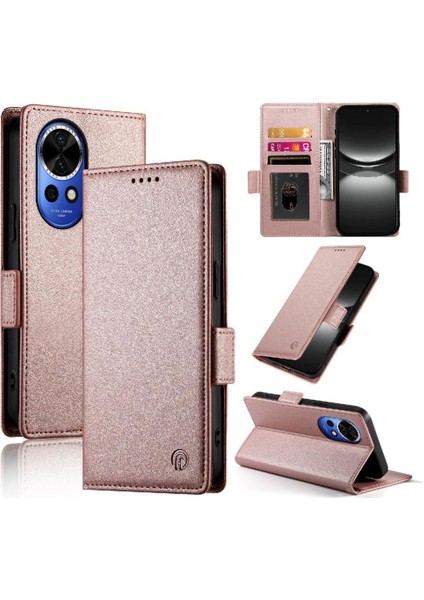 Colorful Shop Huawei Nova 12 Flip Kart Yuvaları Için Flip Case Iş Günlük Kullanım Cüzdan (Yurt Dışından)