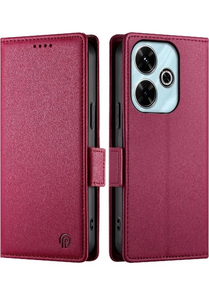 Xiaomi Redmi 13 Kartvizit Yuvaları Için Flip Case Günlük Kullanım Flip Cüzdan (Yurt Dışından)