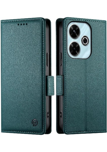 Xiaomi Redmi 13 Kartvizit Yuvaları Için Flip Case Günlük Kullanım Flip Cüzdan (Yurt Dışından)