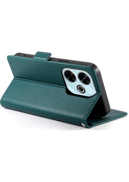 Xiaomi Redmi 13 Kartvizit Yuvaları Için Flip Case Günlük Kullanım Flip Cüzdan (Yurt Dışından) fırsatları