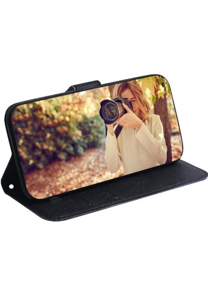 Samsung Galaxy Xcover7 5g Kart Yuvaları Manyetik Kapatma Pu Için Flip Case (Yurt Dışından)