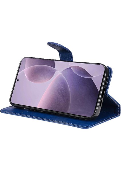Xiaomi Poco F6 Pro Için Flip Case Kart Yuvası ile Yüksek Kaliteli Deri Katı (Yurt Dışından)