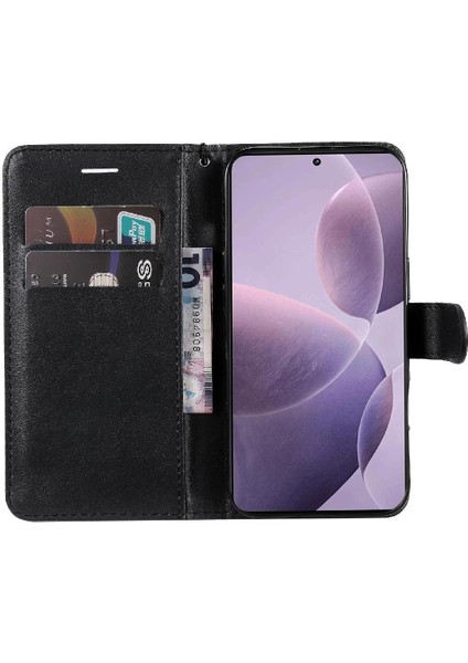 Xiaomi Redmi K70 Için Flip Case Yüksek Kalite Deri Iş Cüzdan Telefon (Yurt Dışından) modelleri