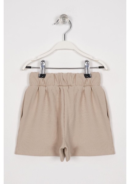 Fittilli Cepli Bej Renk Kız Çocuk Şort fiyatları