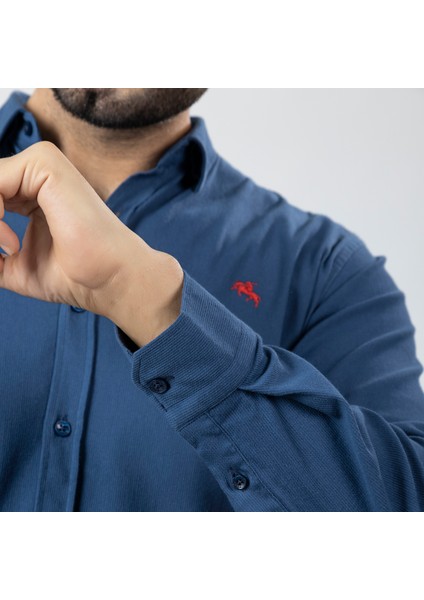 Erkek Gömlek Slimfit Likralı Kumaş Uzun Kol PA-180 modelleri