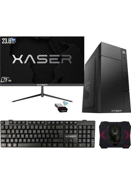 XSR419 I7 4770 8gb Ram 512GB SSD 23.8" Monitör Masaüstü Ofis Bilgisayarı