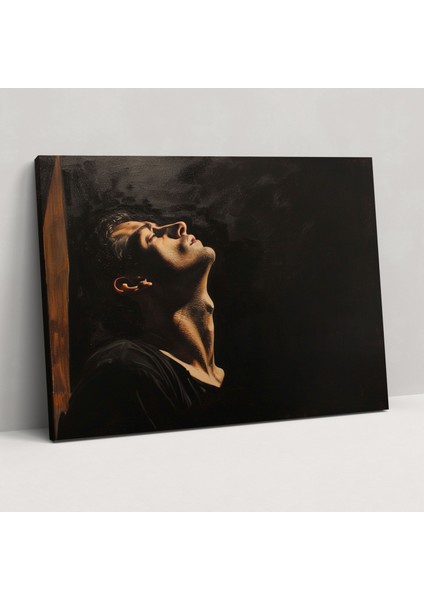 Caravaggio Tarzı Duvar Tablosu - Caravaggio, Kanvas Tablo, Ev Dekorasyonu, Duvar Dekorasyonu, 50X30
