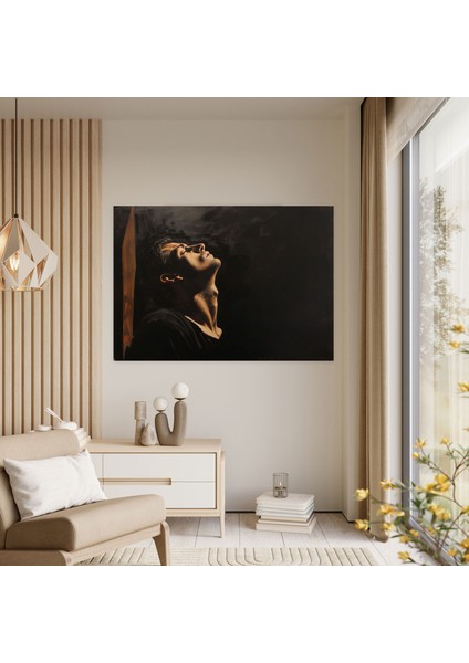 Caravaggio Tarzı Duvar Tablosu - Caravaggio, Kanvas Tablo, Ev Dekorasyonu, Duvar Dekorasyonu, 50X30