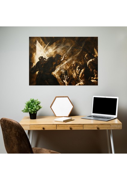 Caravaggio Tarzı Kanvas Tablo - Caravaggio, Caravaggio Tarzı, Kanvas Tablo, Duvar Sanatı, 70X50 modelleri