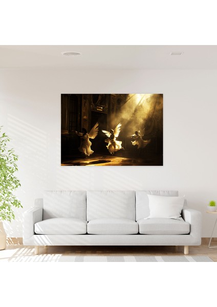Caravaggio Tarzı Duvar Tablosu - Caravaggio, Duvar Sanatı, Duvar Dekorasyonu, Caravaggio Stili, 50X30