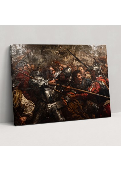 Caravaggio Tarzı Duvar Tablosu - Caravaggio, Duvar Dekorasyonu, Kanvas Tablo, Kanvas Tablo, 100X70