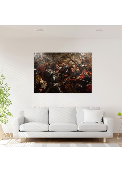 Caravaggio Tarzı Duvar Tablosu - Caravaggio, Duvar Dekorasyonu, Kanvas Tablo, Kanvas Tablo, 100X70