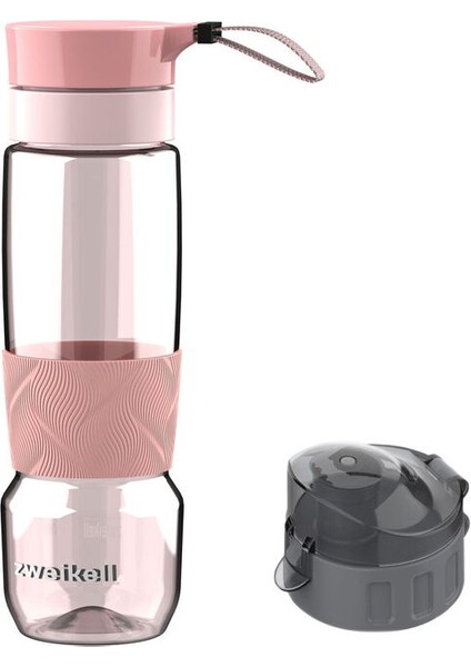 Zweıkell Fuzzy Detox Swıtch Tea Rose Bpa Içermez 650 ml Tritan Suluk
