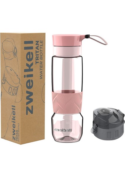 Zweıkell Fuzzy Detox Swıtch Tea Rose Bpa Içermez 650 ml Tritan Suluk modelleri