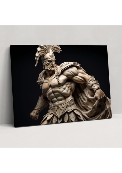 Kadim Silahlar Duvar Dekorasyonu - Roma Gladyatörü - Kadim Silahlar, Cesaret, Kanvas, Kadim Silahlar, 50X30