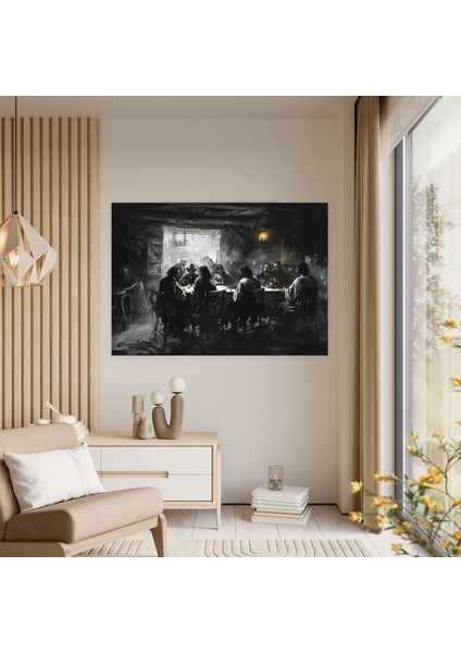 Caravaggio Tarzı Kanvas Tablo - Caravaggio, Duvar Sanatı, Ev Dekorasyonu, Kanvas Tablo, 70X50 modelleri