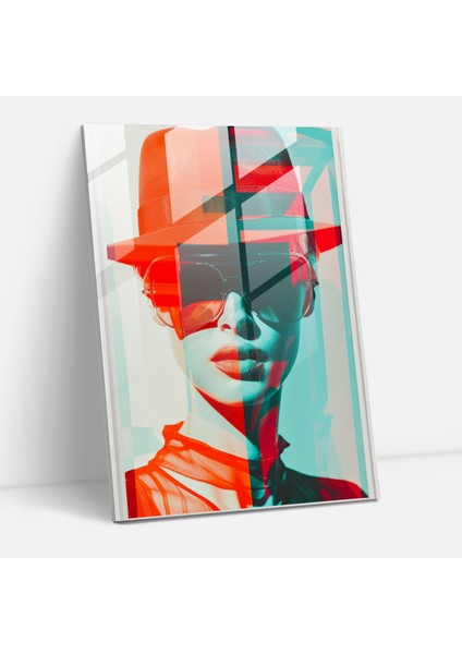 Andy Warhol Cam Baskı - Cesur Grafik Tasarım - Andy Warhol, Modern Sanat, Cam Baskı, Andy Warhol, 30X45
