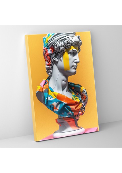 Rönesans Sokak Sanatı Kanvas Tablo - Klasisizm ve Popart, Duvar Dekorasyonu, Kanvas Tablo, Kanvas Tablo, 30X50