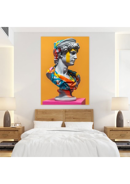 Rönesans Sokak Sanatı Kanvas Tablo - Klasisizm ve Popart, Duvar Dekorasyonu, Kanvas Tablo, Kanvas Tablo, 30X50