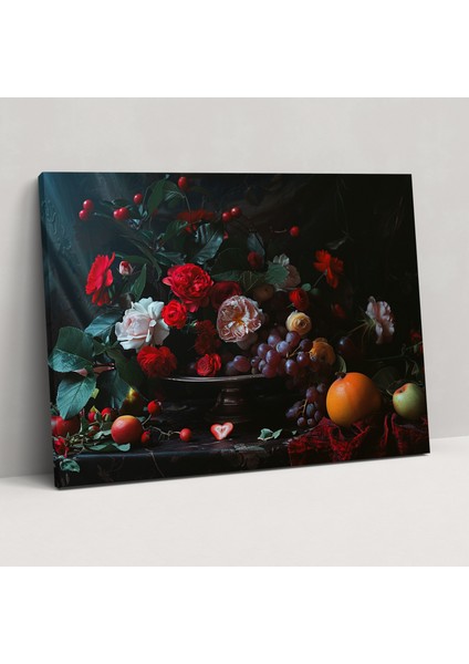 Caravaggio Tarzı Duvar Dekorasyonu - Caravaggio, Tefekkür, Kanvas Tablo, Ev Dekorasyonu, 50X30