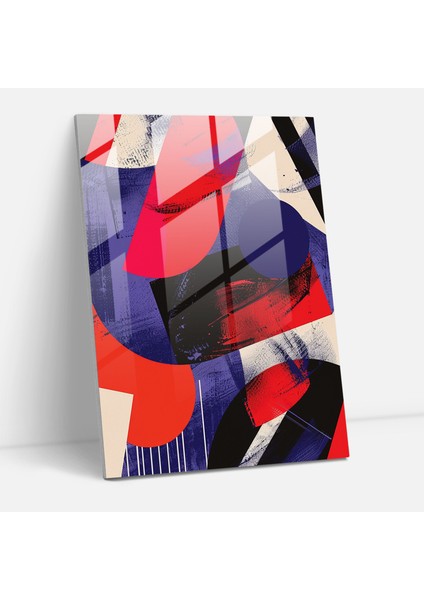 Andy Warhol Cam Sanatı Geometrik Şekiller - Andy Warhol, Cam Sanatı, Modern Sanat, Andy Warhol, 30X45