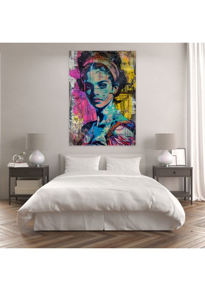 Neoklasik Portre Pop Art Duvar Sanatı - Klasisizm ve Popart, Kanvas Tablo, Duvar Sanatı, Kanvas Tablo, 30X50 fiyatları