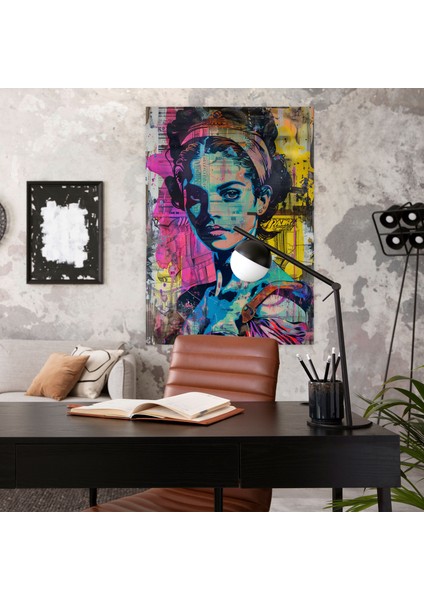Neoklasik Portre Pop Art Duvar Sanatı - Klasisizm ve Popart, Kanvas Tablo, Duvar Sanatı, Kanvas Tablo, 30X50 modelleri