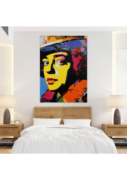 Gece Nöbeti Remix Duvar Süslemesi - Klasisizm ve Popart, Duvar Dekorasyonu, Duvar Sanatı, Kanvas Tablo, 30X50