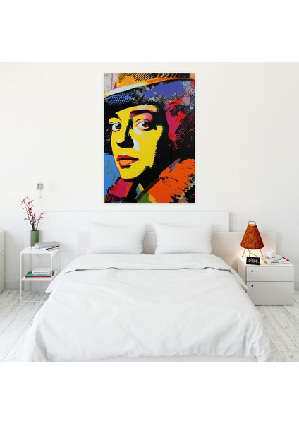 Gece Nöbeti Remix Duvar Süslemesi - Klasisizm ve Popart, Duvar Dekorasyonu, Duvar Sanatı, Kanvas Tablo, 30X50