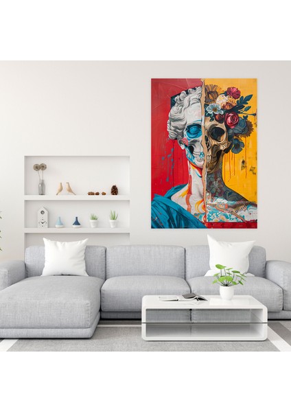 Rönesans Pop Kanvas Tablo - Klasisizm ve Popart, Duvar Dekorasyonu, Duvar Sanatı, Rönesans, 30X50