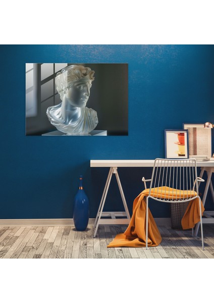 Klasisizm Cam Sanatı - Klasik Büst Portre - Klasisizm, Cam Duvar Sanatı, Cam Sanatı, Duvar Süslemesi, 45X30 fiyatları