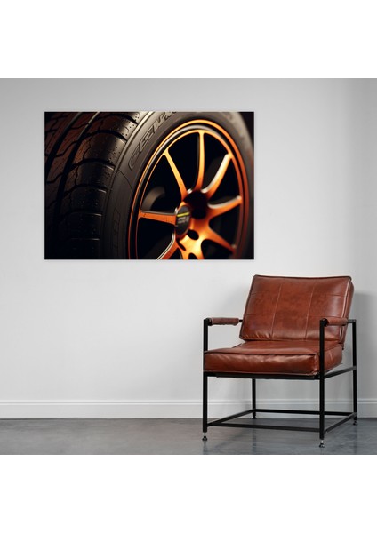 Formula 1 Duvar Tablosu - Formula 1, Kanvas Tablo, Heyecan, Kanvas Tablo, 50X30