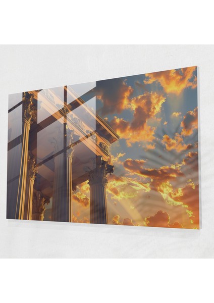 Klasisizm Cam Duvar Sanatı - Klasisizm, Cam Duvar Sanatı, Modern Sanat, Duvar Dekorasyonu, 45X30