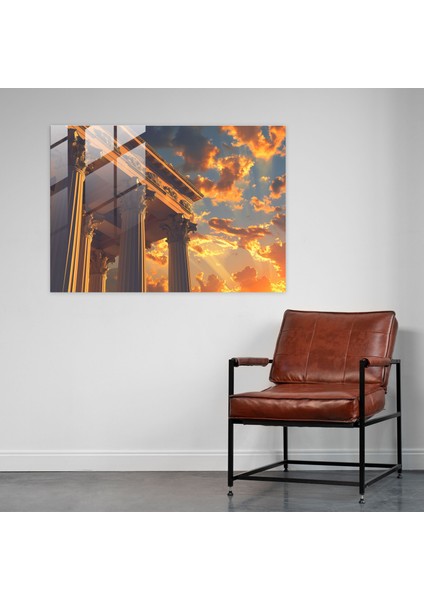 Klasisizm Cam Duvar Sanatı - Klasisizm, Cam Duvar Sanatı, Modern Sanat, Duvar Dekorasyonu, 45X30 fiyatları