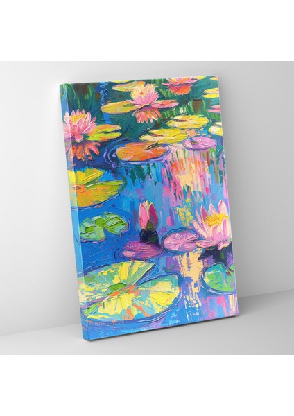 Nilüferler Remix Kanvas Tablo - Klasisizm ve Popart, Ev Dekorasyonu, Kanvas Tablo, Kanvas Tablo, 30X50