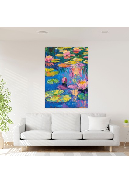 Nilüferler Remix Kanvas Tablo - Klasisizm ve Popart, Ev Dekorasyonu, Kanvas Tablo, Kanvas Tablo, 30X50 modelleri