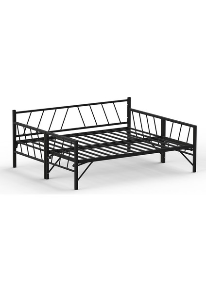 Daily Yavrulu Karyola Daybed Tek-Çift Kişilik Karyola+Yatak Seti