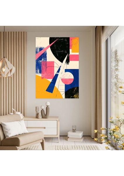 Andy Warhol Kanvas Tablo - Geometrik Şekiller Duvar Tablosu - Andy Warhol, Duvar Sanatı, Andy Warhol, Duvar Dekorasyonu, 30X50 modelleri