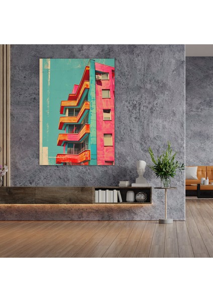 Art Deco Pop Art Duvar Sanatı - Klasisizm ve Popart, Duvar Dekorasyonu, Pop Art, Duvar Sanatı, 30X50