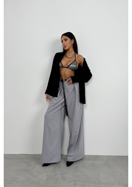 Oversize Keten Gömlek
