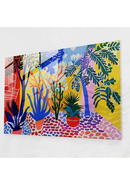 Henri Matisse Cam Duvar Sanatı Dekorasyon - Henri Matisse, Ev Dekorasyonu, Cam Duvar Sanatı, Henri Matisse, 45X30 cm