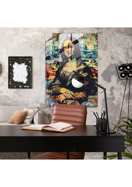 Klasik Pop Art Cam Baskı - Klasisizm+Popart, Klasisizm ile Pop Art'ı Birleştirmek, Modern Sanat, Duvar Dekorasyonu, 30X45 fiyatları
