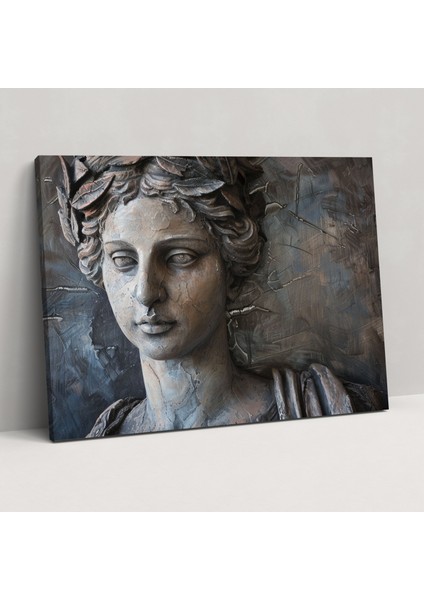 Klasisizm Kanvas Tablo - Yunan Tanrıçası Portresi Duvar Tablosu - Klasisizm, Kanvas Tablo, Ev Dekorasyonu, 50X30