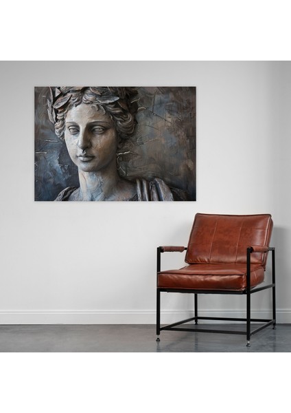 Klasisizm Kanvas Tablo - Yunan Tanrıçası Portresi Duvar Tablosu - Klasisizm, Kanvas Tablo, Ev Dekorasyonu, 50X30 fiyatları