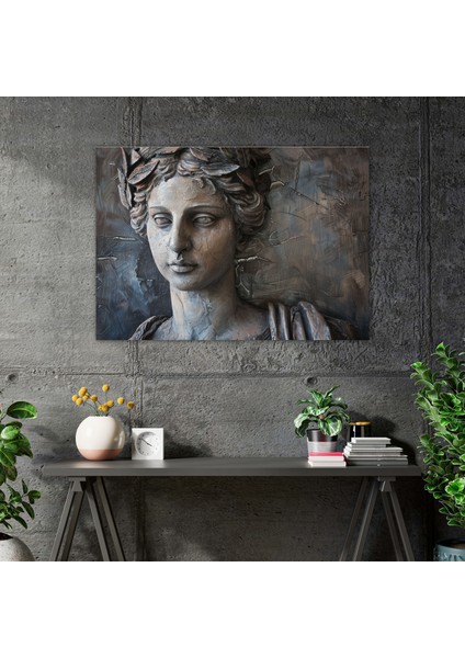 Klasisizm Kanvas Tablo - Yunan Tanrıçası Portresi Duvar Tablosu - Klasisizm, Kanvas Tablo, Ev Dekorasyonu, 50X30 modelleri