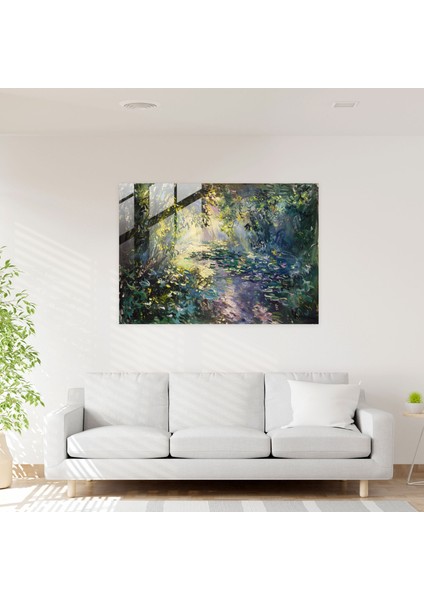 Claude Monet Yemyeşil Yeşillik Modern Sanat - Claude Monet, Yeşillik, Modern Sanat, Claude Monet, 45X30 fiyatları