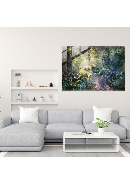 Claude Monet Yemyeşil Yeşillik Modern Sanat - Claude Monet, Yeşillik, Modern Sanat, Claude Monet, 45X30 modelleri