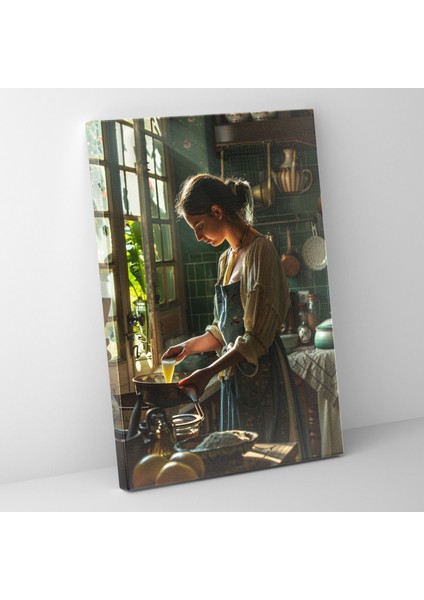 Johannes Vermeer Duvar Sanatı Kanvas Tablo - Johannes Vermeer, Duvar Sanatı, Kanvas Tablo, Ev Dekorasyonu, 30X50